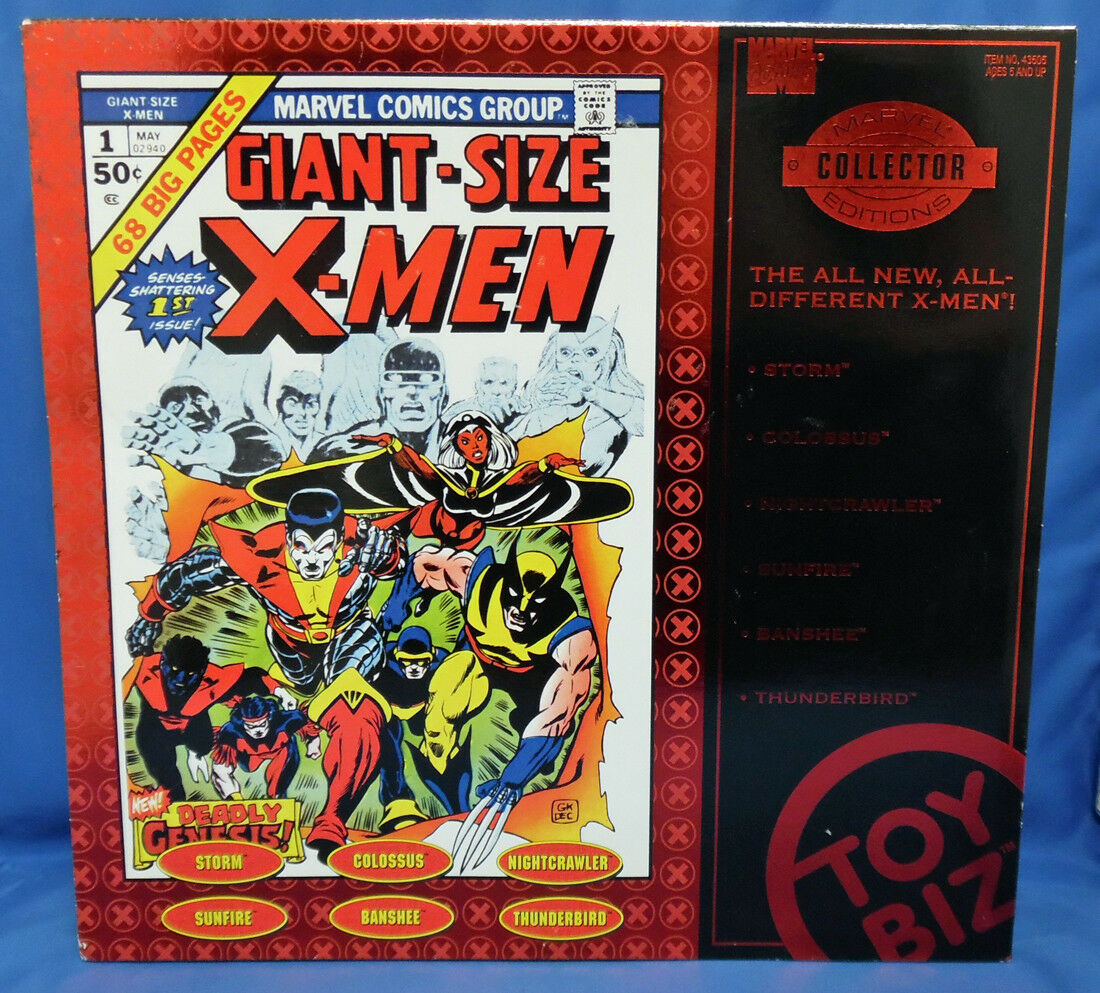 ToyBiz Marvel Collector Editions Giant-Size X-Men 1st Edition Gift Box Set